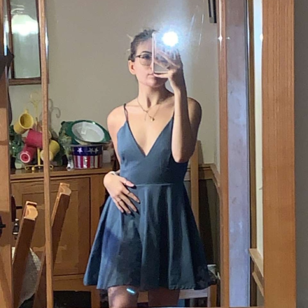 Cute blue dress